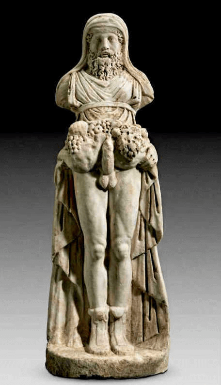 Priapus Greek fertility god
